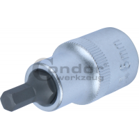 Socket Bit, 1/2", hexagon 6x55 mm