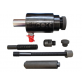 Hydraulic cylinder 18 t with accessories, punching, stroke 50 mm, with spring