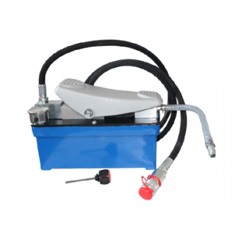 pneumatic hydraulic pump with manometer and other accessories